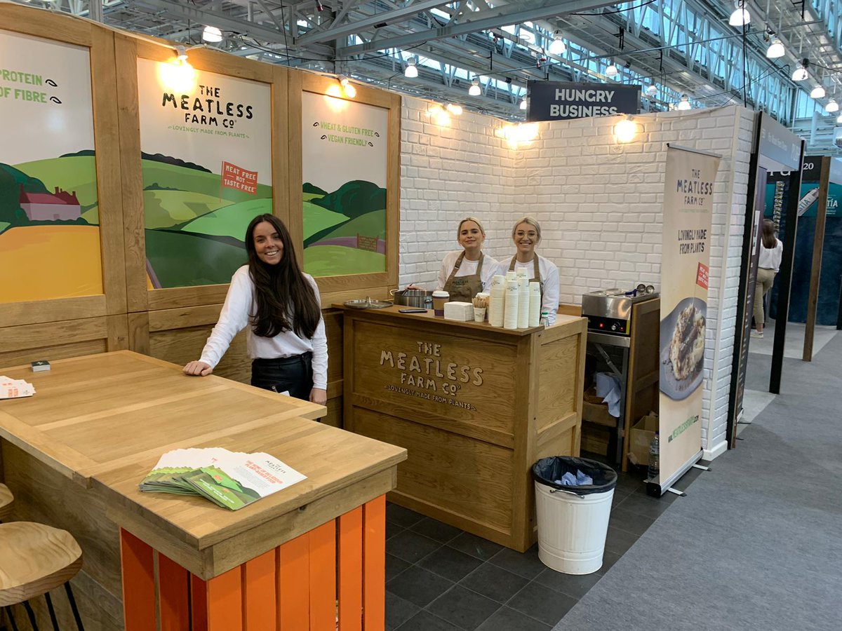 It's the final day of <a href="/PubShowUK/">The Pub Show</a> 🍻 🍔

Come and talk to our team about our delicious #plantbased range and why you need more tasty vegan and veggie options on your pub menu.

#pub20
🏛️@olympia_london
📍Stand G54