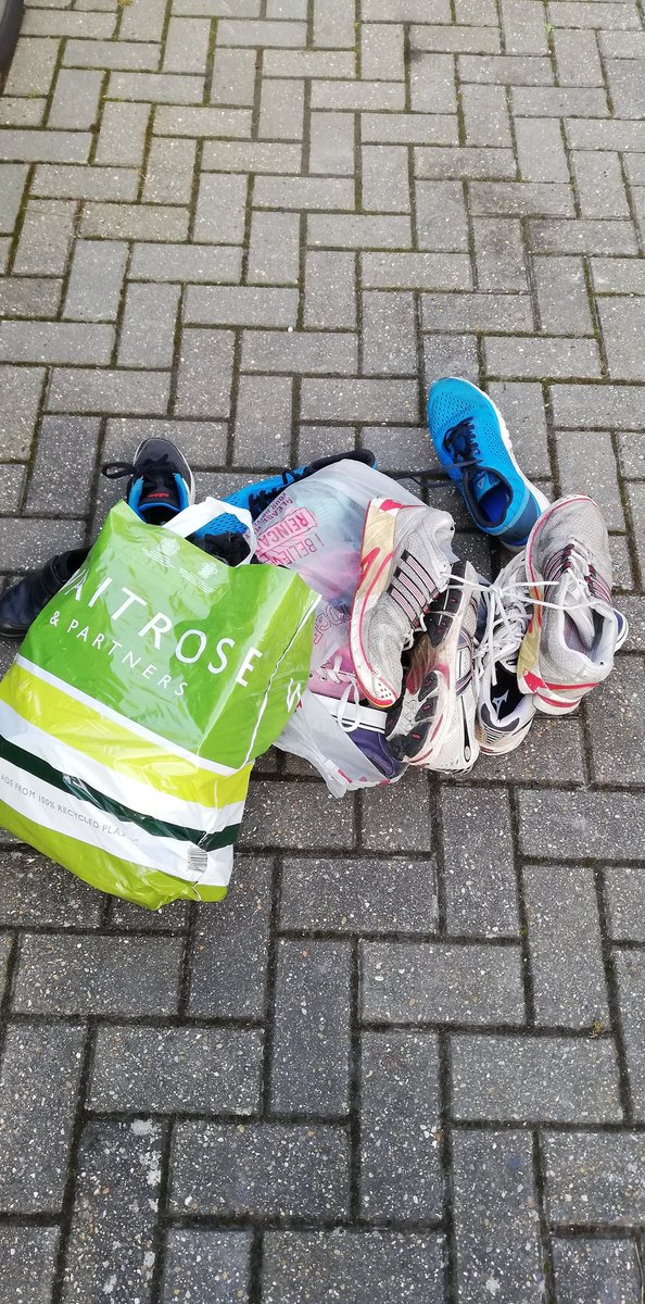 FastTrackFitCmp's tweet image. Another day, another bundle of shoes for recycling...♻️ #trainerrecycle #socialenterprise #woky #cleangreenfitcamp