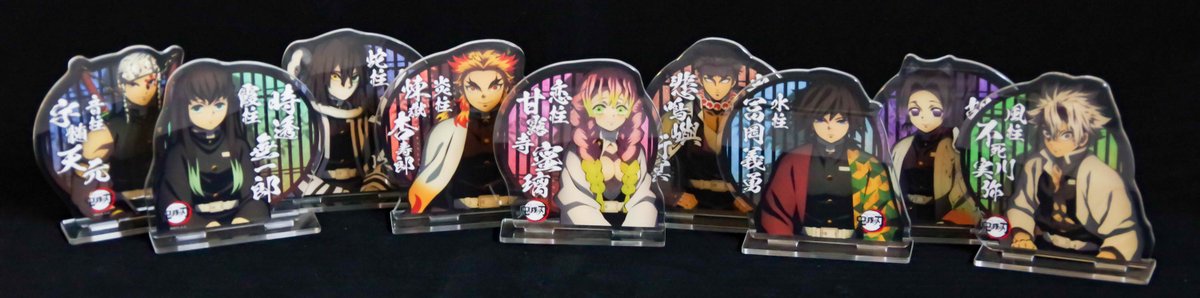 締め切りまで、一週間> #鬼滅の刃 コラボカフェグッズ・受注第三弾 柱