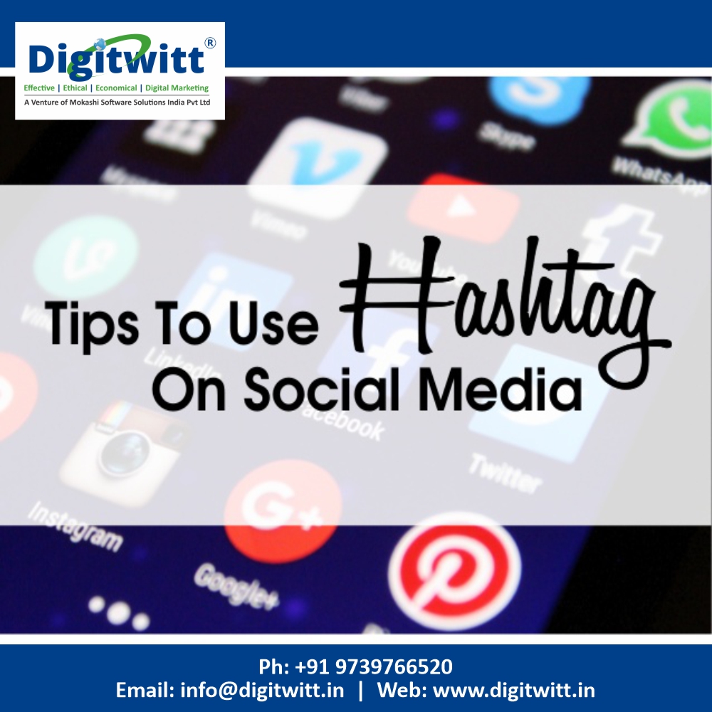 DigitalGFS1's tweet photo. To know 5 tips for using hashtags on social media, Visit our blog:
https://t.co/G6WuOqoT4u
#digitwitt #digitalmarketing #onlinemarketing #socialmedia #hashtags #marketingtips #boostbusiness #contenthashtags #campaignhashtags #trendinghashtags #brandhashtags https://t.co/EfZnaOMogk