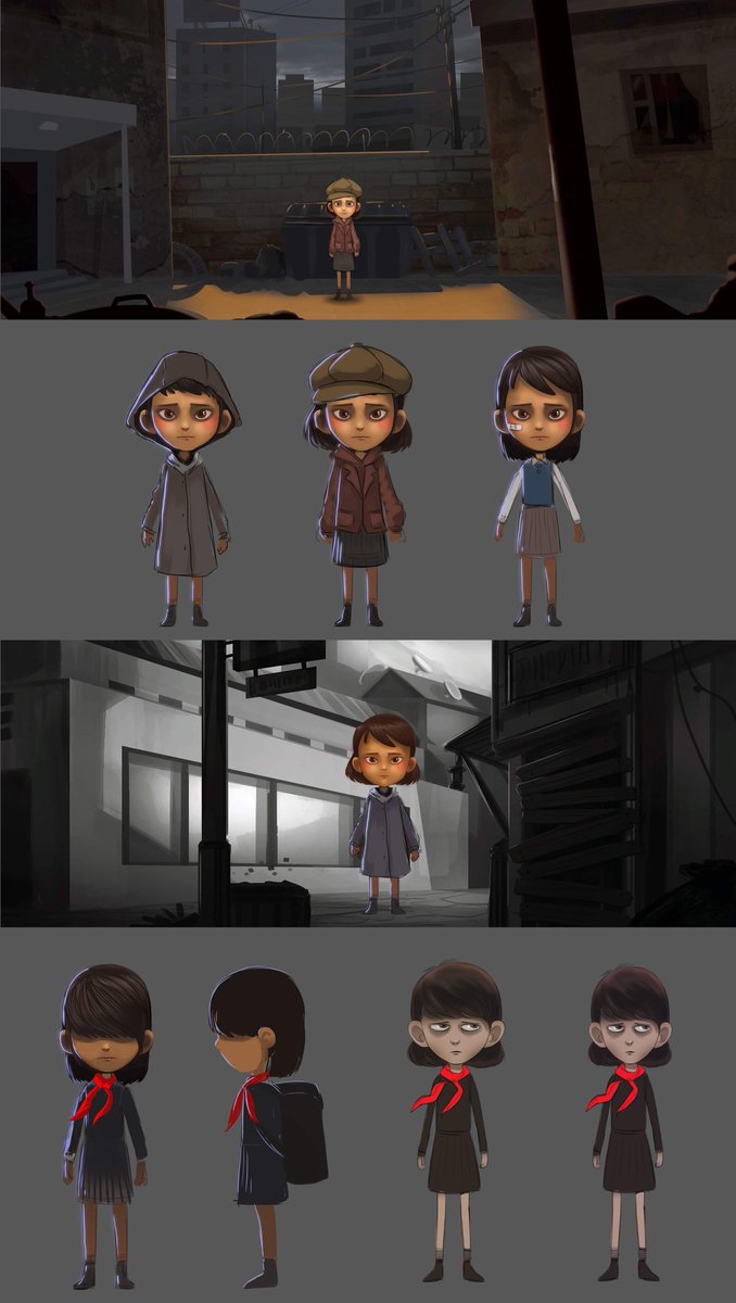 FragilePCgame's tweet photo. Our main character's concepts. 
#gamedev 
#gameart
#conceptart 
#2dgames
#videogames
#indiegames
#characterdesign
#fragile https://t.co/If8yM9hFJ8