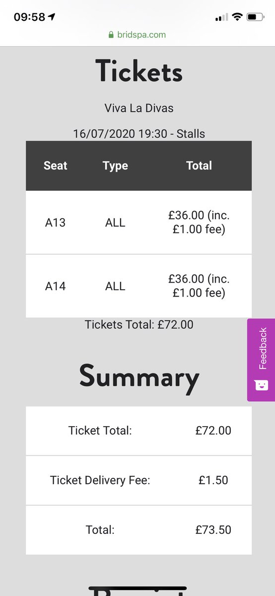 If you all knew the stress I've been through waiting for these tickets to be mine, FINALLY, a whole week after presale, I have them, and I'm front row, on my 20th birthday😭🤩 @JManrara @NadiyaBychkova @Mrs_katjones #VivaLaDivas