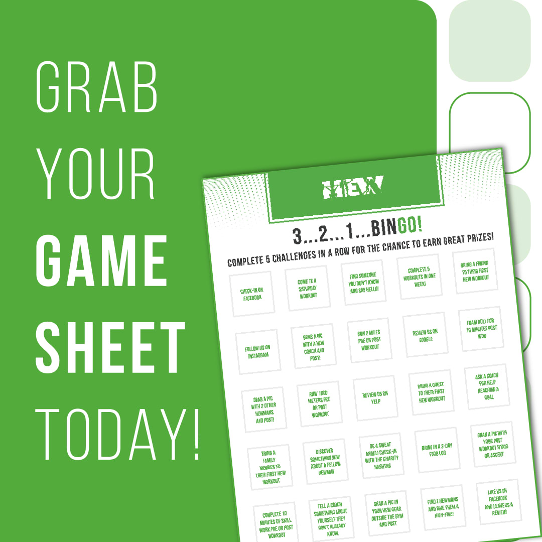 hewdadeland's tweet photo. Our bingo game is off and running! 🎉 Don't miss out on some incredible prize giveaways...grab your game sheet today at the front desk and start completing your challenges! #hewbingo #hewfitness #hew https://t.co/rUJ6kqzCXT