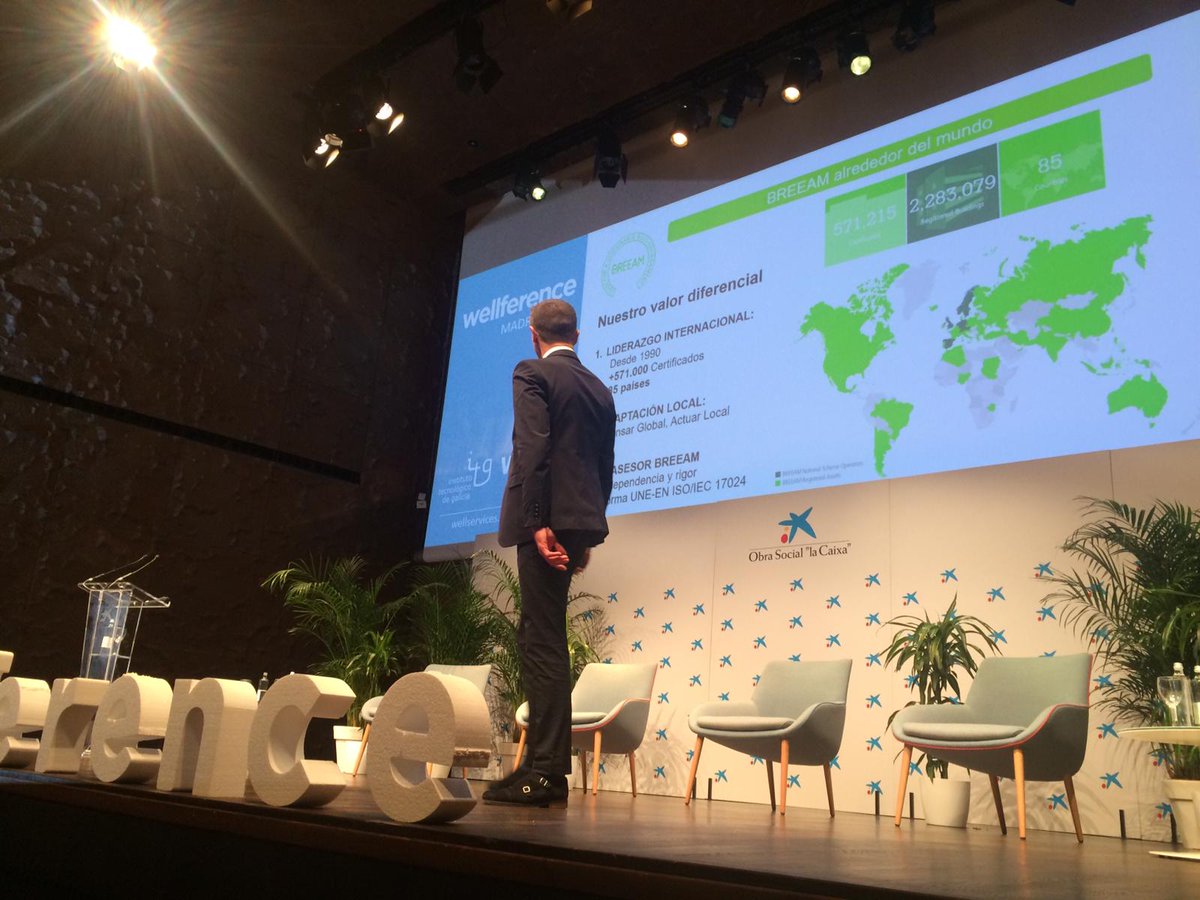 BREEAMespana's tweet image. “La sostenibilidad no es una opción, es una obligación”, nuestro director Javier Torralba participa en la #Wellference para hablar sobre la importancia de construir edificios saludables y #sostenibles
#BREEAM