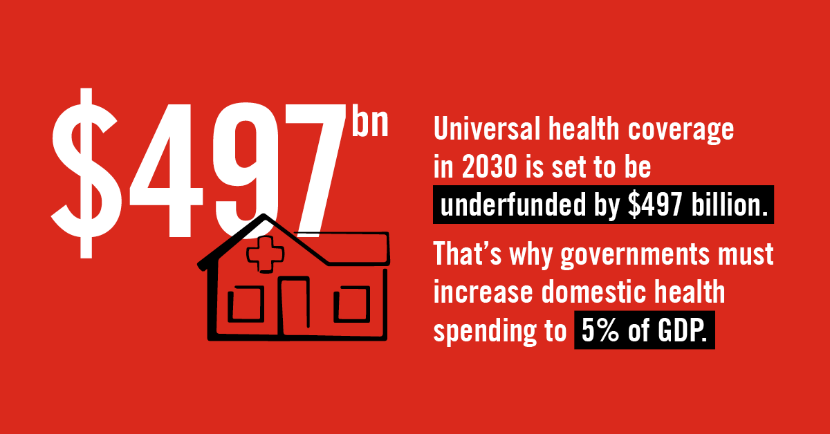 Kirstmath's tweet photo. .@savechildrenuk @save_children at #EB146 calls on member states to increase domestic public health expenditure towards a target of 5% of GDP, prioritising spending on #PrimaryHealthCare with a clear focus on #equity to deliver #UHC #HealthForAll #UHC2030 https://t.co/syo1osYbdz