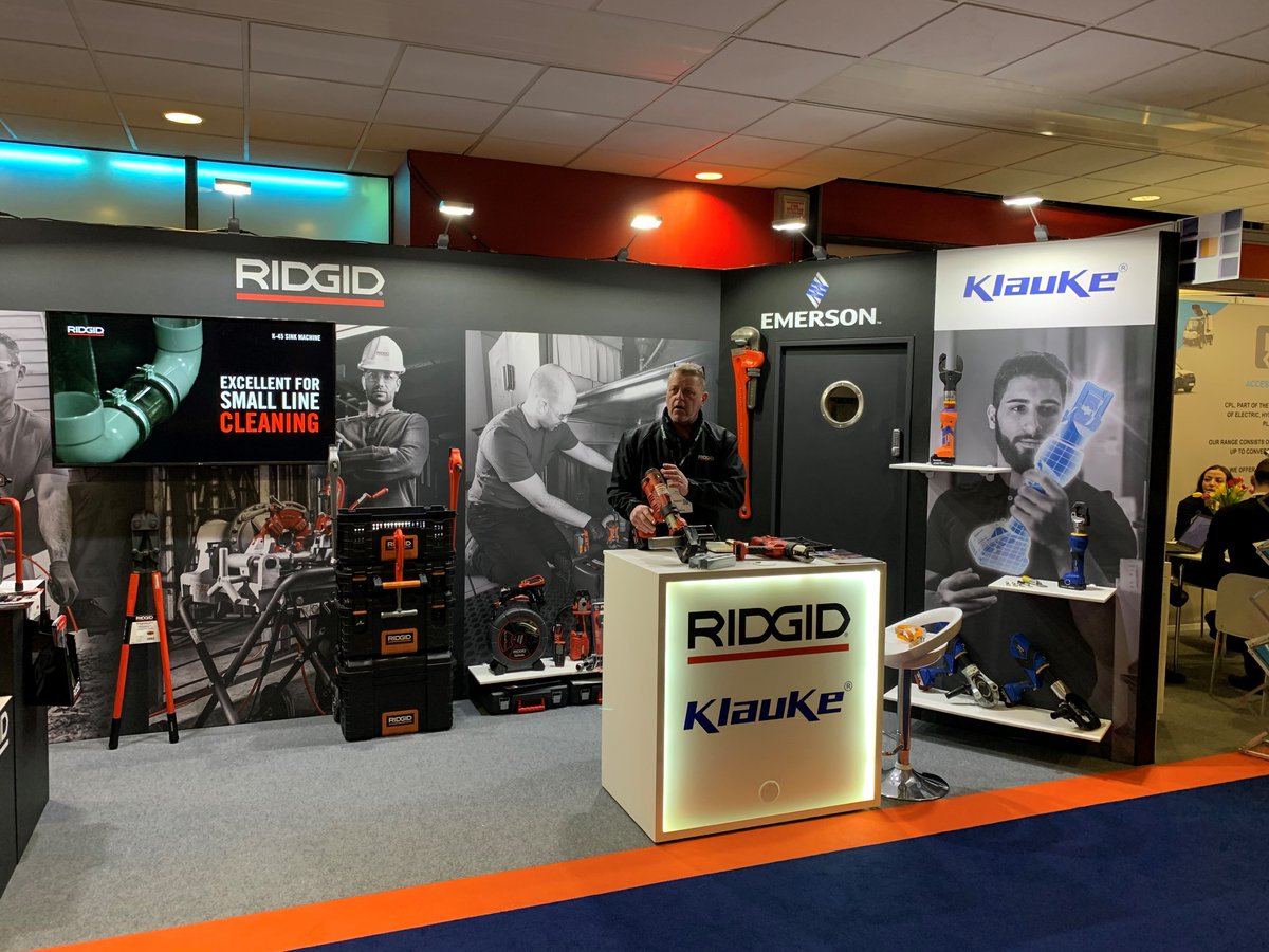 RIDGID_Europe's tweet photo. Today and tomorrow you can find us at the @ExecHireShow, where we attend together with @KlaukeUK. 💪

Come and visit us! https://t.co/VlvUnyiDcl