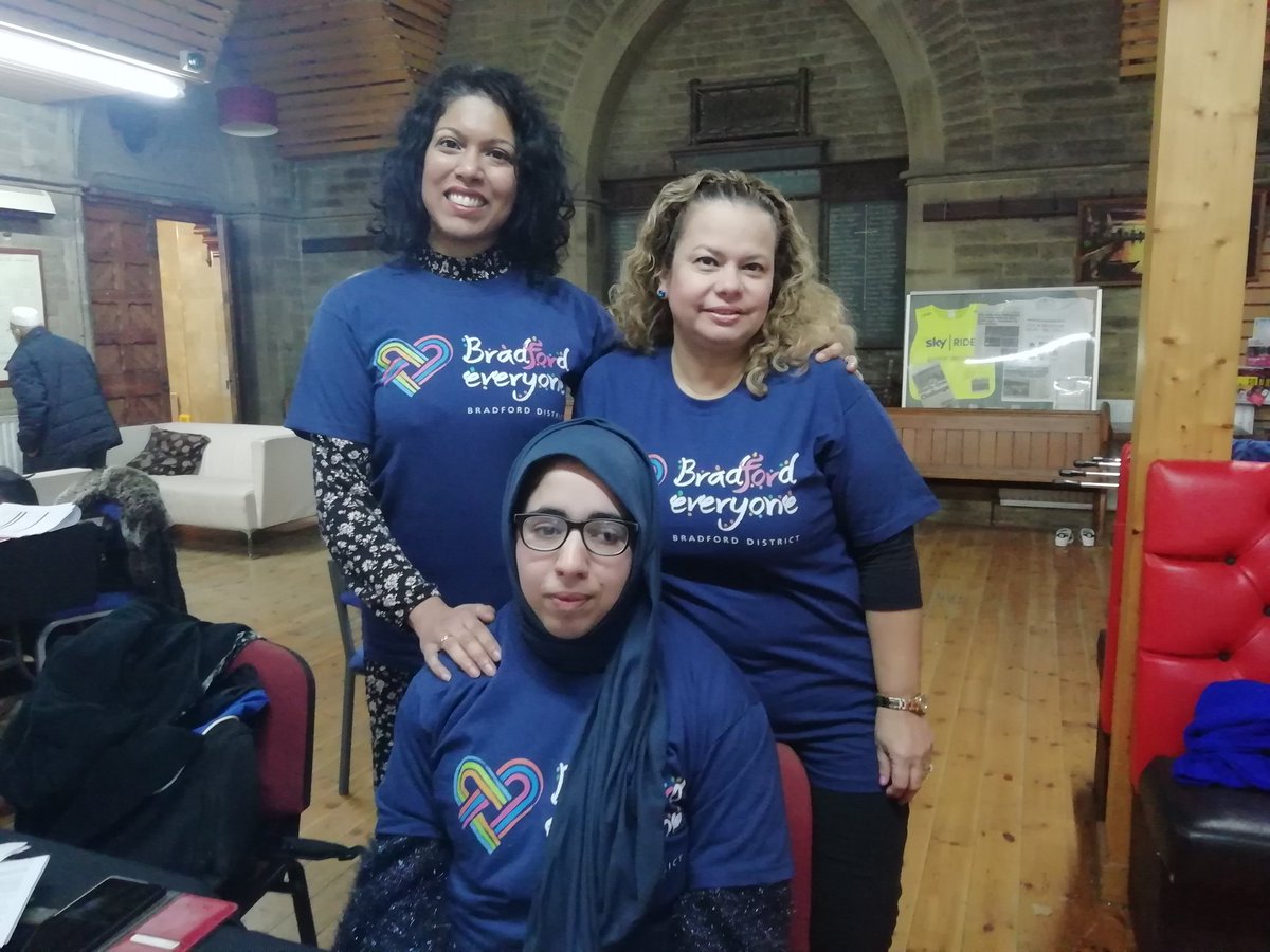 PunnuNeena's tweet photo. We @BfdForEveryone are here @mmchurchbfd excited to see what our #Bradford #ambassadors (local residents) have been up to, promoting &amp; celebrating our beautiful city @bradford2025 #bradfordforeveryone 
#PowerToThePeople
#localvoices shaping our work https://t.co/Ei4h7JrgDX