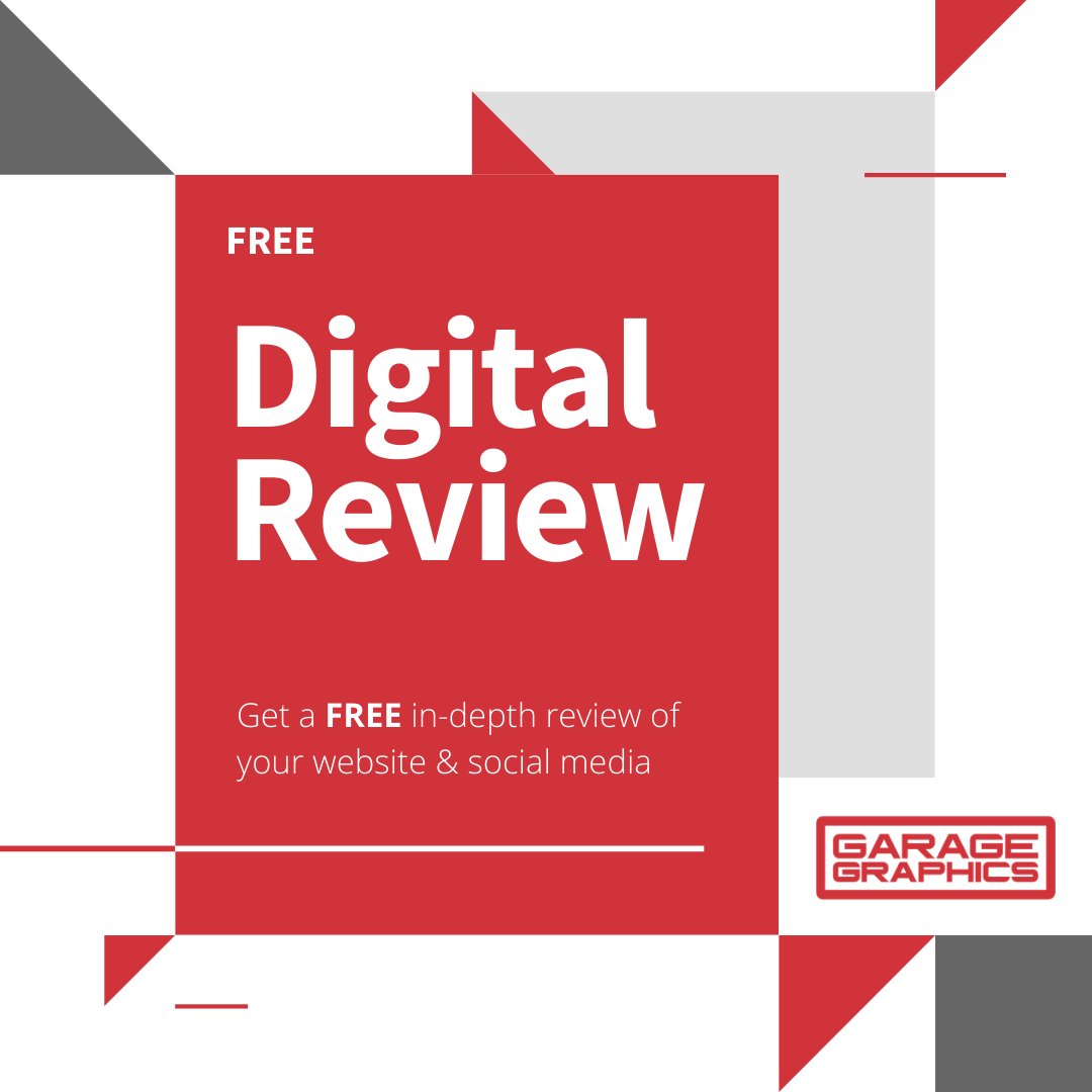 Whether your garage website needs a bit of TLC or you're not quite sure how best to promote your automotive business online, get our FREE Digital Review today... Request yours at garagegraphics.uk/free-digital-r…