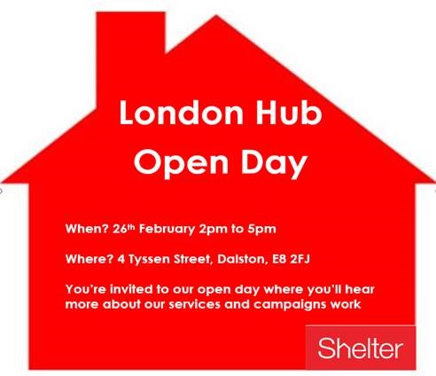 You're invited to our <a href="/ShelterLDN/">Shelter London</a> Open Day! 

You can hear more about our advice and support services, our
work in the community, as well as our national and local campaigns.

Please register your interest via this link:
eventbrite.com/e/shelter-lond…

Further details below: