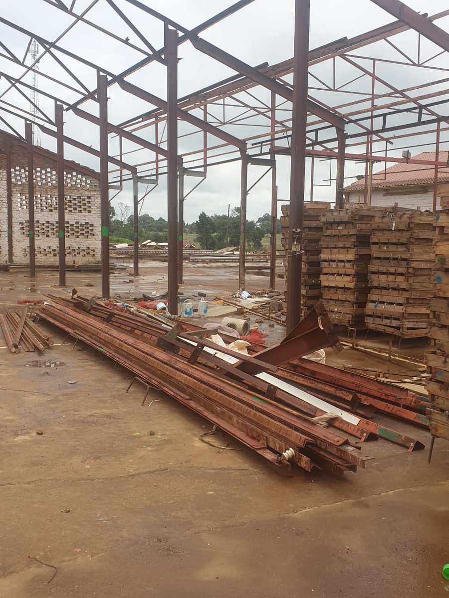 MpumalangaSave's tweet photo. Preparation for #Paardeplaats coal mine: Warehouses are dismantled at the former #Hadeco flower bulb farm. Approx 206 jobs lost.Hectares of export flower plants rot in the fields. #DAFF opposed the rezoning from farming to #mining.
@MiningIndaba @MejconS @TimesLIVE @ivorprice https://t.co/nBdXhg15P2