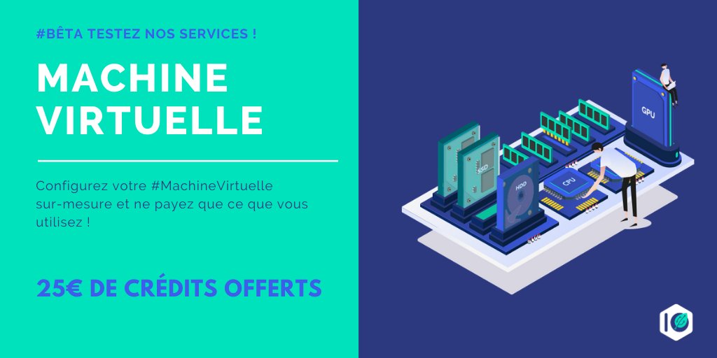 TresorioCloud's tweet photo. A la recherche d'une #MachineVirtuelle pour déployer vos applications ? Avec @TresorioCloud, configurez votre #VPS sur-mesure et ne payez que ce que vous utilisez. Inscrivez-vous à la #beta et recevez 25€ de crédits pour tester nos #VM 👉 https://t.co/XoE9yv7yMY https://t.co/VmnSEYWfNf