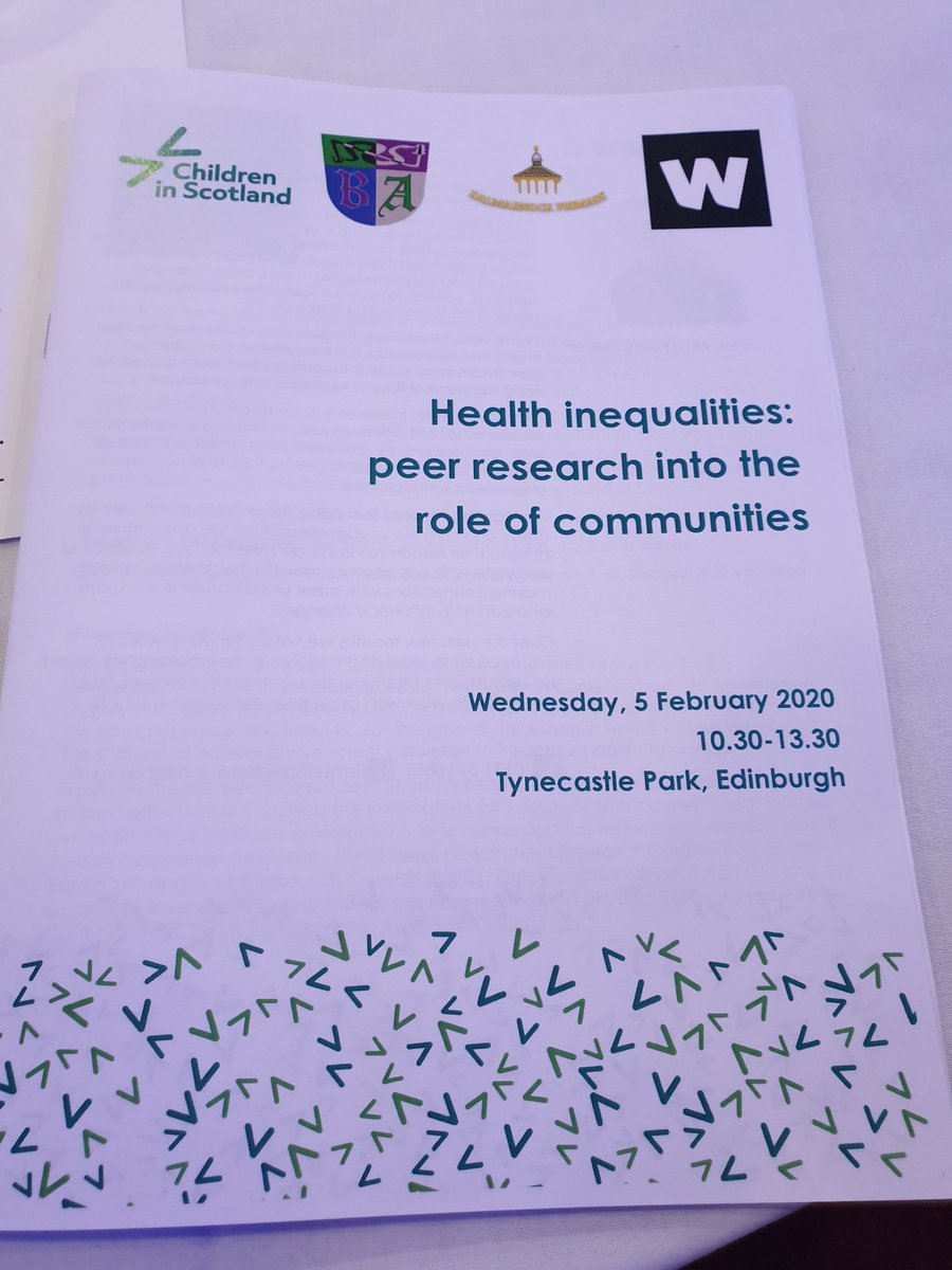 FionaS100's tweet photo. Looking forward to this event today 'Health inequalities: peer research' hearing from young people themselves @cisweb @NSPCC_Scotland @TynecastlePark_ #CiSLearning @BaldragonAcad @DalmarnockPS #healthinequalities @KazzieP https://t.co/HEfxk0qCXc