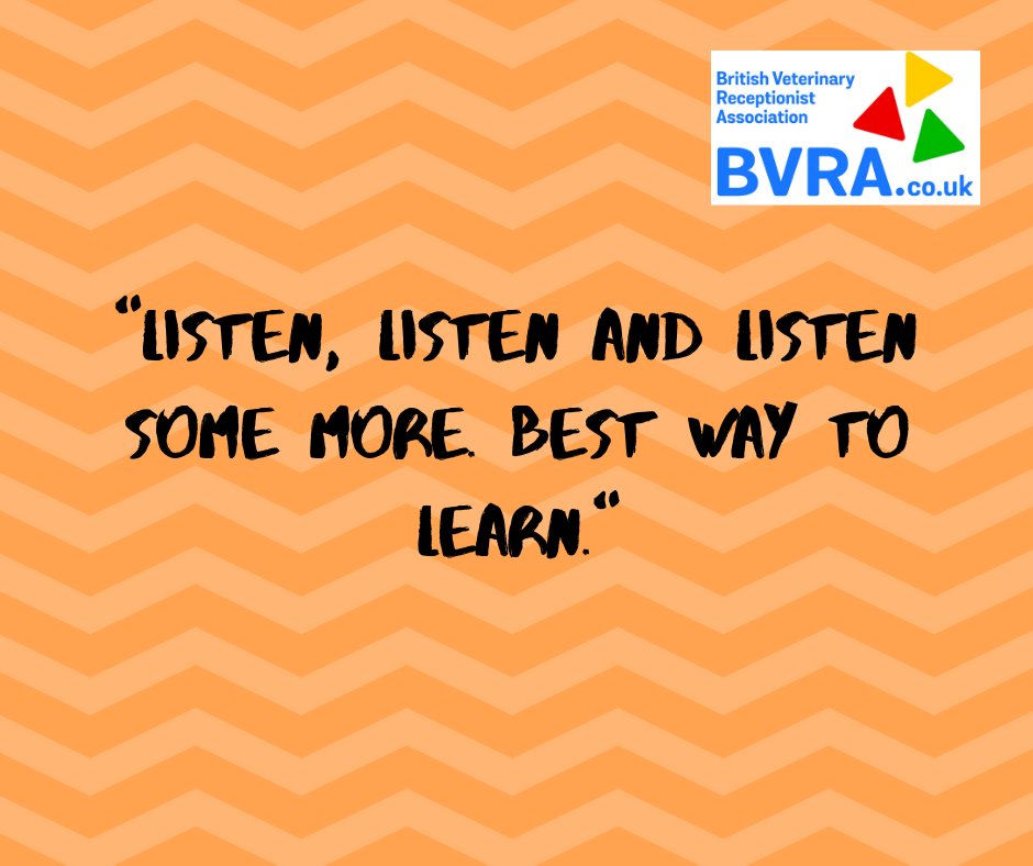 Some #WednesdayWisdom from our members 
🐾👂📘
#alwayslearning #toptips