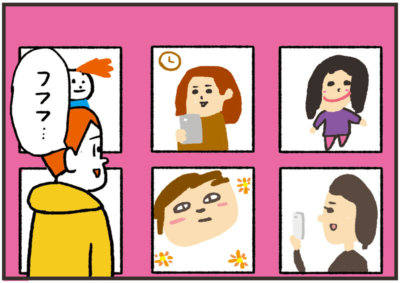 「お母さんの似顔絵展」 