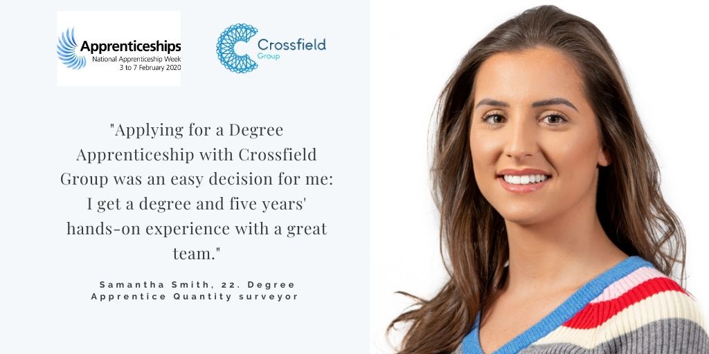 It's #apprenticeshipweek and our Degree Apprentice Quantity Surveyor Samantha Smith spoke to <a href="/bbcmerseyside/">BBC Merseyside</a> about what it's like as a #womaninconstruction.  Here she is live (53 mins in) bbc.in/3beKhH6. We are proud to create opportunities for local young people like her
