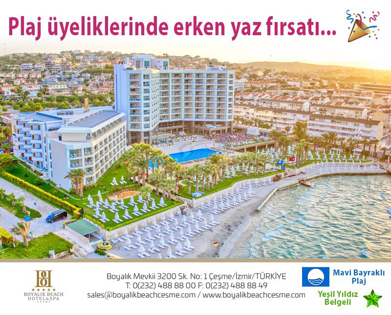 Plaj üyeliklerinde erken yaz fırsatı başlıyor..! Fırsatları yakalamak ve detaylı bilgi almak için ☎️ 0232 488 88 00 nolu telefonumuzdan bizlere ulaşabilirsiniz..