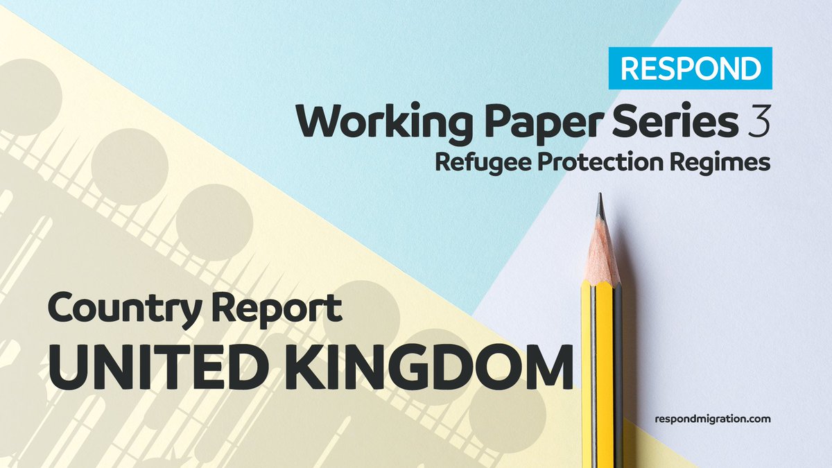 #respondproject Working Paper Series | REFUGEE PROTECTION REGIMES: UK COUNTRY REPORT by James Foley from @CaledonianNews @YunusCentreGCU @RESPOND_H2020 #respondmigration #h2020 #migrationpolicy #refugeeprotection Click the link for full dataset respondmigration.com/wp-blog/refuge…