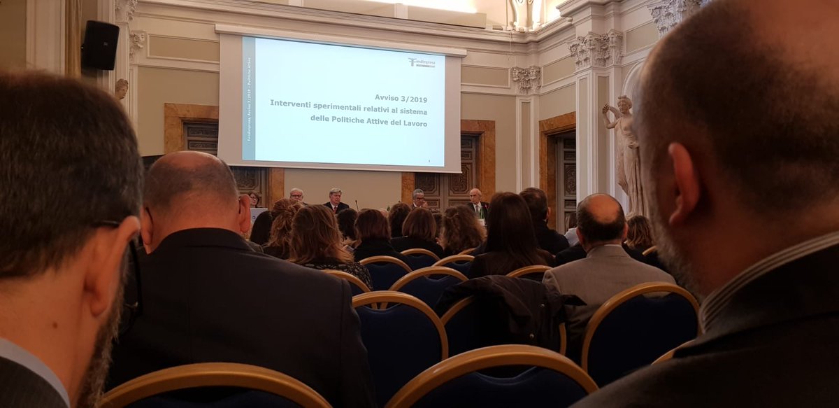 CentroEuropeoSM's tweet photo. 📷Oggi a #Roma per il Seminario di presentazione dell'Avviso 3/2019 di #Fondimpresa. Grazie all'iniziativa il fondo stanzia 5 milioni di euro per le #PoliticheAttive del Lavoro con cui realizzare #pianiformativi per la qualificazione/riqualificazione dei lavoratori. https://t.co/5OxQeeMJXZ