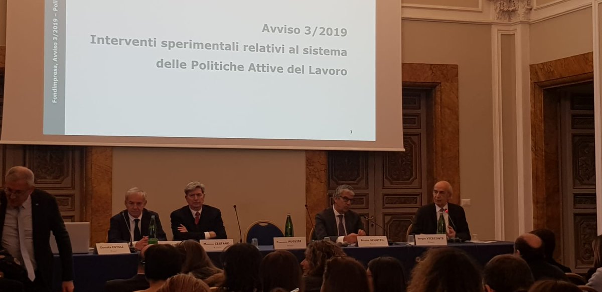 CentroEuropeoSM's tweet photo. 📷Oggi a #Roma per il Seminario di presentazione dell'Avviso 3/2019 di #Fondimpresa. Grazie all'iniziativa il fondo stanzia 5 milioni di euro per le #PoliticheAttive del Lavoro con cui realizzare #pianiformativi per la qualificazione/riqualificazione dei lavoratori. https://t.co/5OxQeeMJXZ