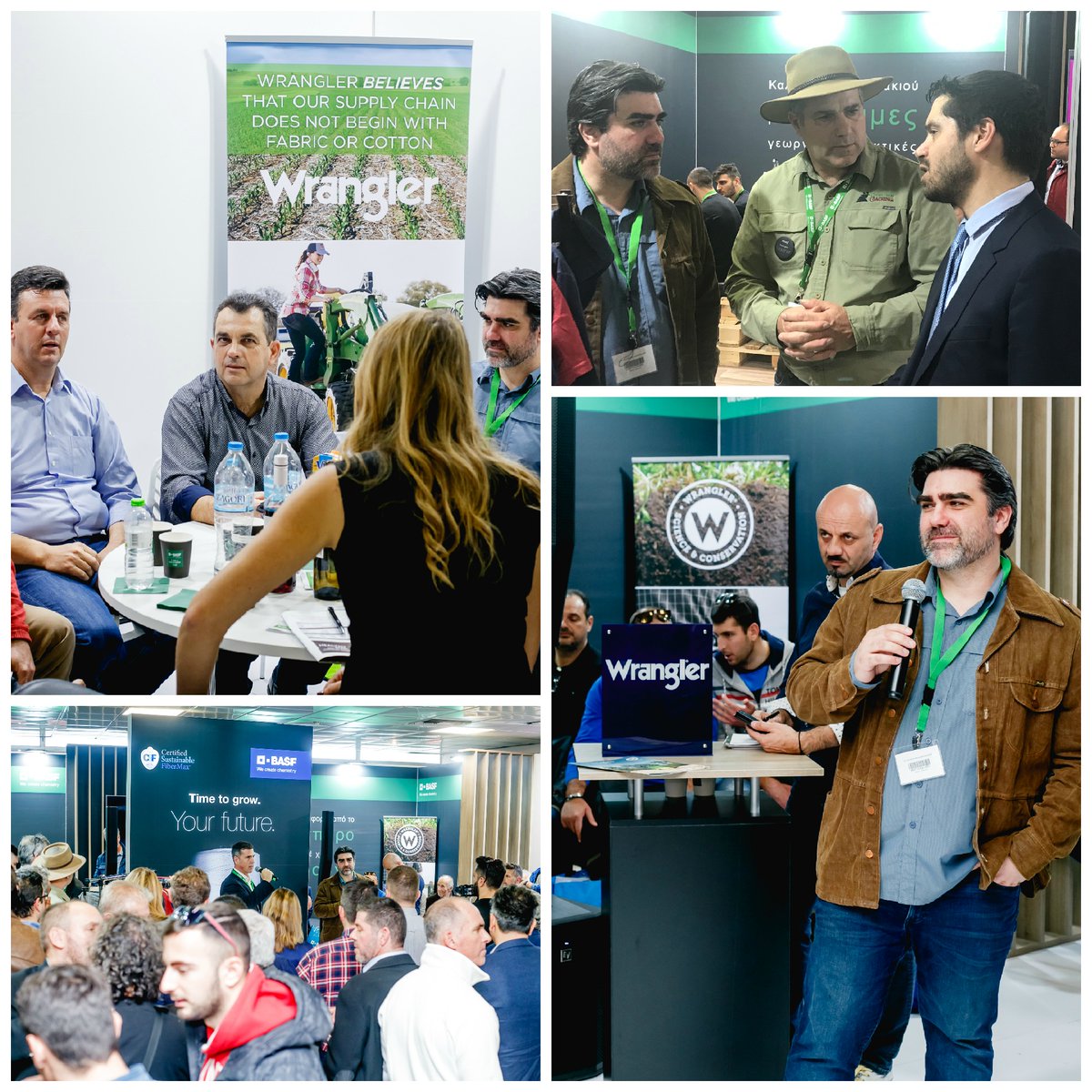 RoianAtwood's tweet photo. I visited Greece last week to share @Wrangler's learnings on #regenerativeagriculture + #landstewardship practices that preserve soil integrity. 

Stay tuned: Our new collection will promote #sustainablefarming in the European fashion industry.

Read: https://t.co/IILXhCchPi https://t.co/7BFJyDItPc