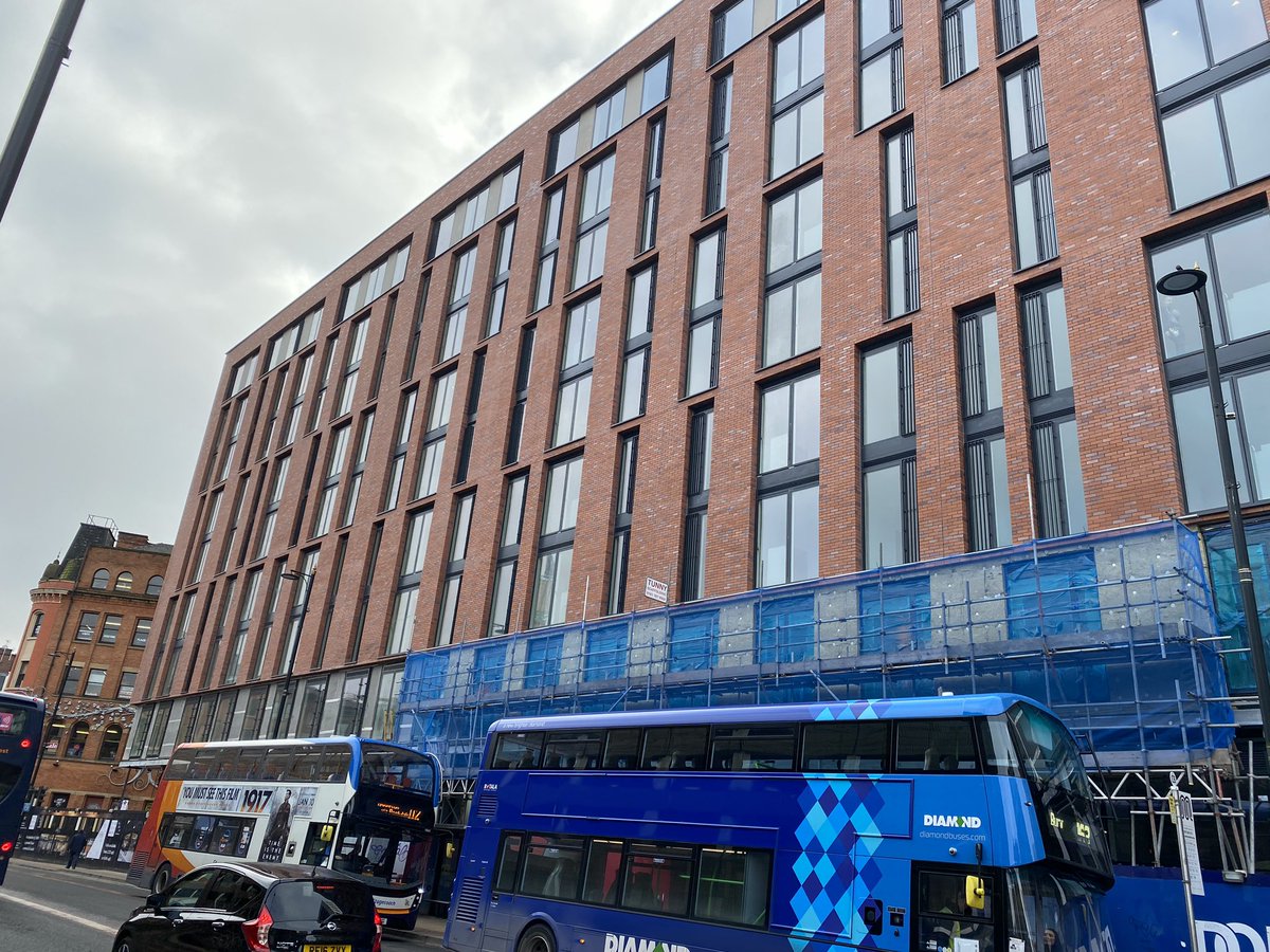 Transmission House on Tib St in the heart of the Northern Quarter very close to completion now. A great project that we’re proud to PM &amp; QS for <a href="/salboyltd/">Salboy</a> with <a href="/DomisLtd/">Domis Construction Ltd</a> <a href="/weareidp/">IDP</a> <a href="/renaissance_ltd/">renaissance</a> <a href="/NOVOInteLtd/">NOVO Integration Ltd</a>