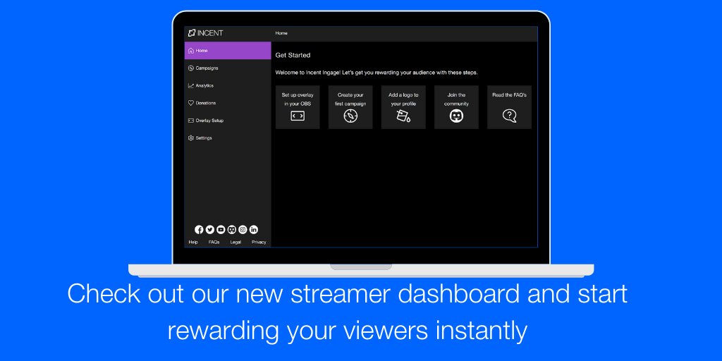 IncentLoyalty's tweet photo. If you're interested in rewarding your viewers, check out our new streamer dashboard at https://t.co/ky9yQf4V7i
#supportallstreamers #cryptorewards #freecrypto https://t.co/aH9suDaHJn