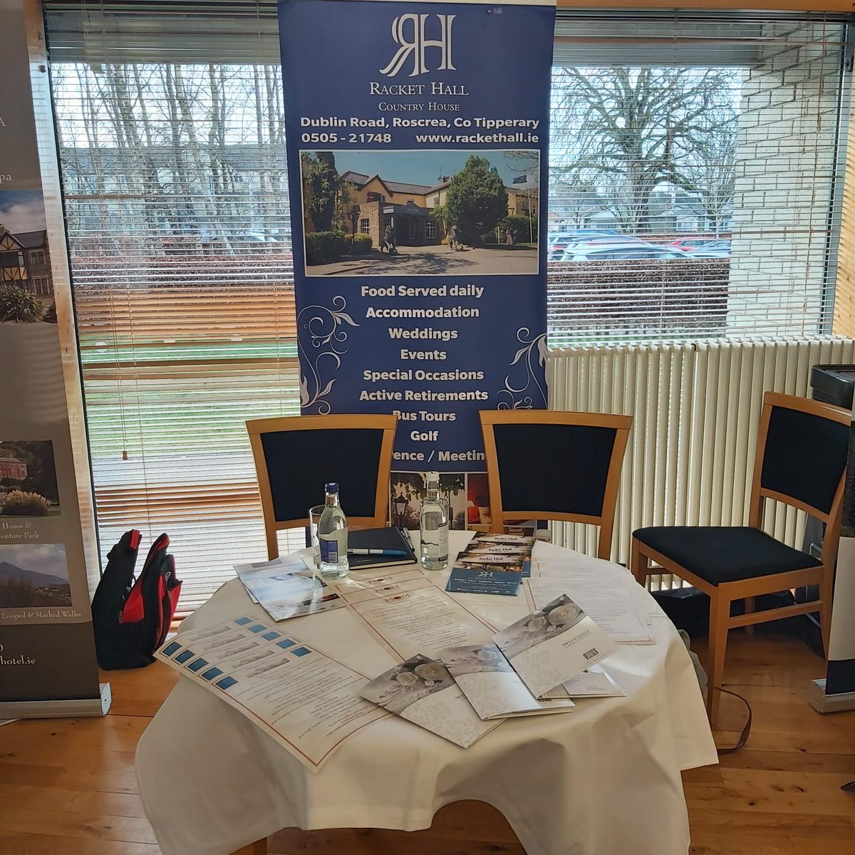 Rackethallhotel's tweet photo. Our Head Chef Lisa &amp; Sous Chef Jimmy are currently attending AIT Career Expo. #outandabout #meetingpeople #joinourteam https://t.co/OYJga7Bwhq