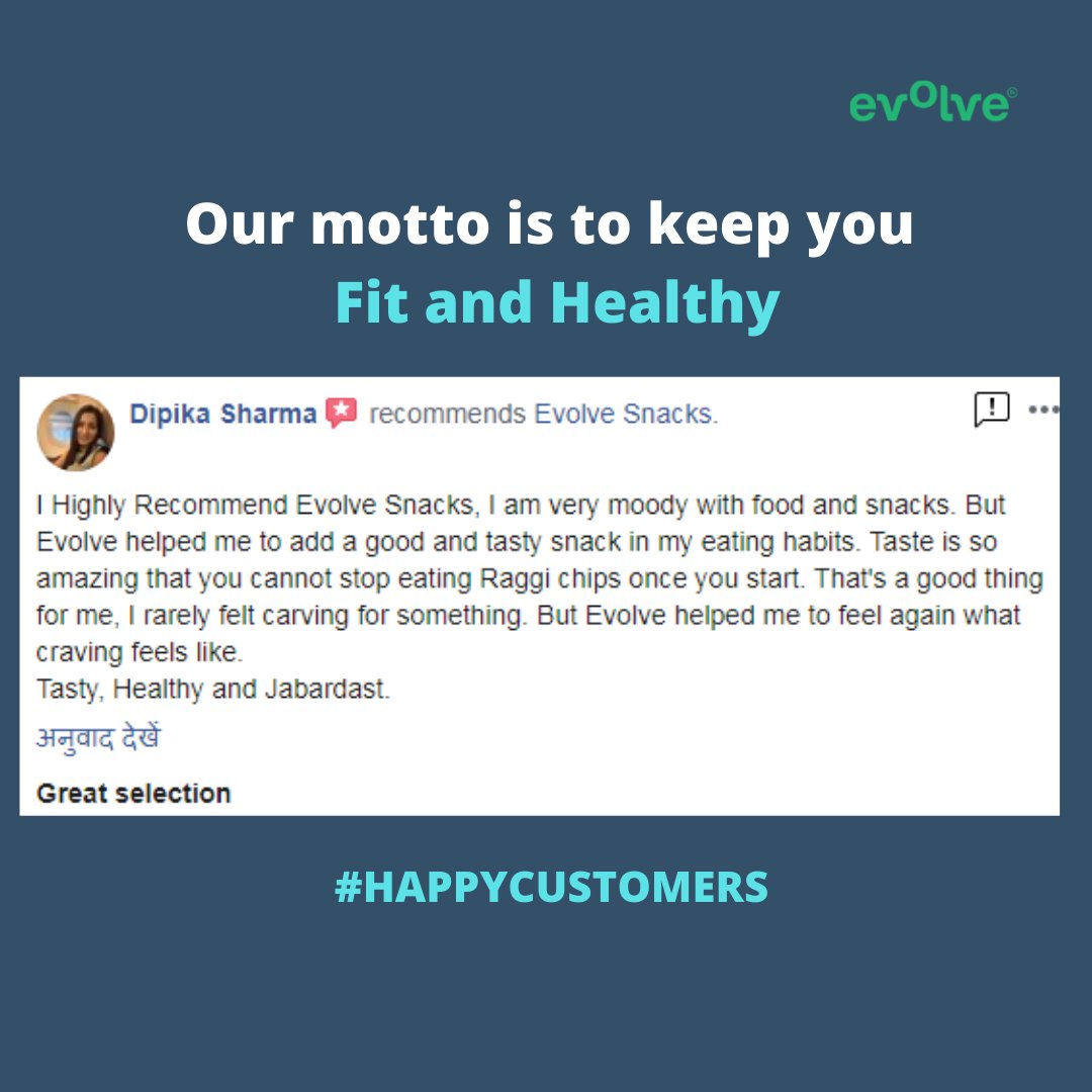 Evolve Snacks tweet media