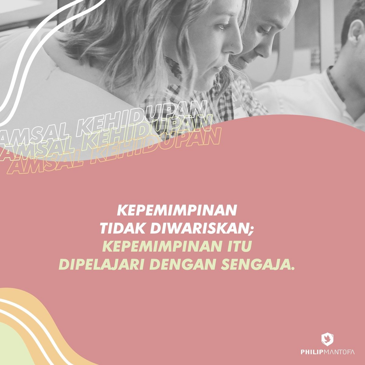 philipmantofa's tweet photo. Leadership is not inherited; leadership is intentionally learned.
.
Kepemimpinan tidak diwariskan; kepemimpinan itu dipelajari dengan sengaja

#amsalkehidupan
#proverbsforliving https://t.co/yu5VzXc0kM