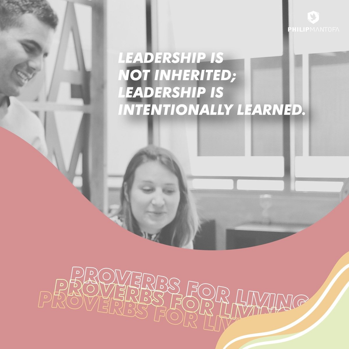 philipmantofa's tweet photo. Leadership is not inherited; leadership is intentionally learned.
.
Kepemimpinan tidak diwariskan; kepemimpinan itu dipelajari dengan sengaja

#amsalkehidupan
#proverbsforliving https://t.co/yu5VzXc0kM