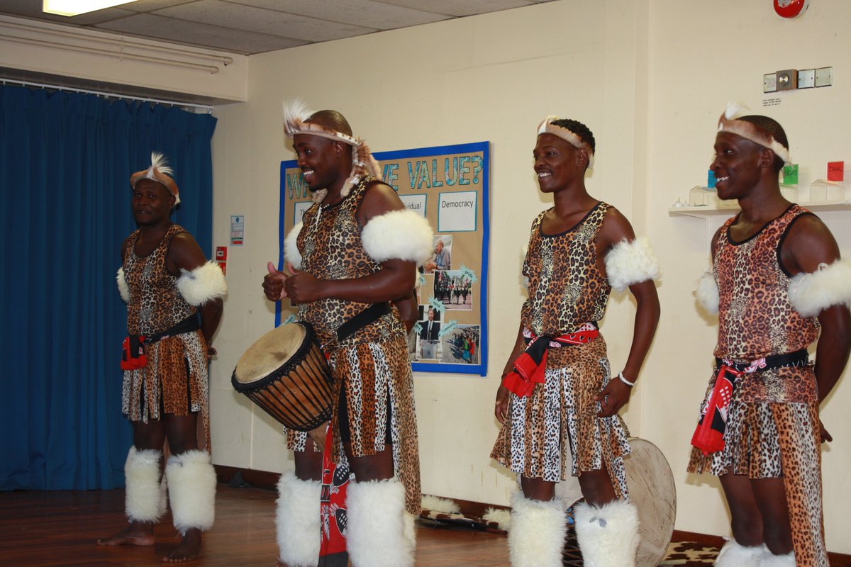 StJemsCEC's tweet photo. We had a great day yesterday. As part of our cultural awareness week we had a visit from the Mighty Zulu Nation theatre company. We all took part in a range dance workshops and much fun was had by the children and the staff! https://t.co/mCBLedJdbQ
