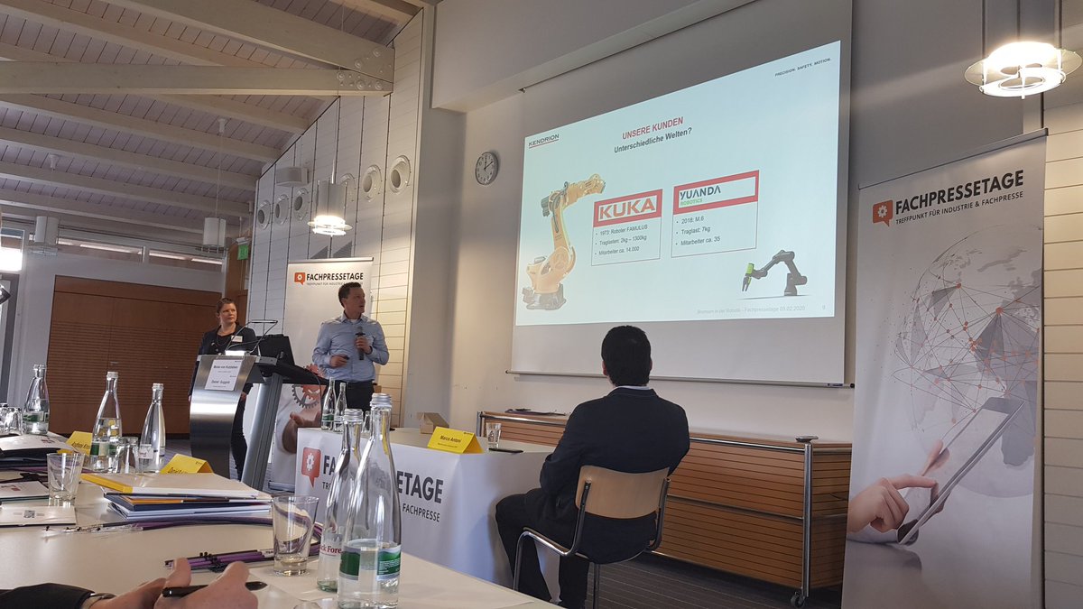 Der #Robotermarkt verändern sich grundlegend. Das hat auch Auswirkungen auf die Bremsen. Kendrion bei #Fachpressetage