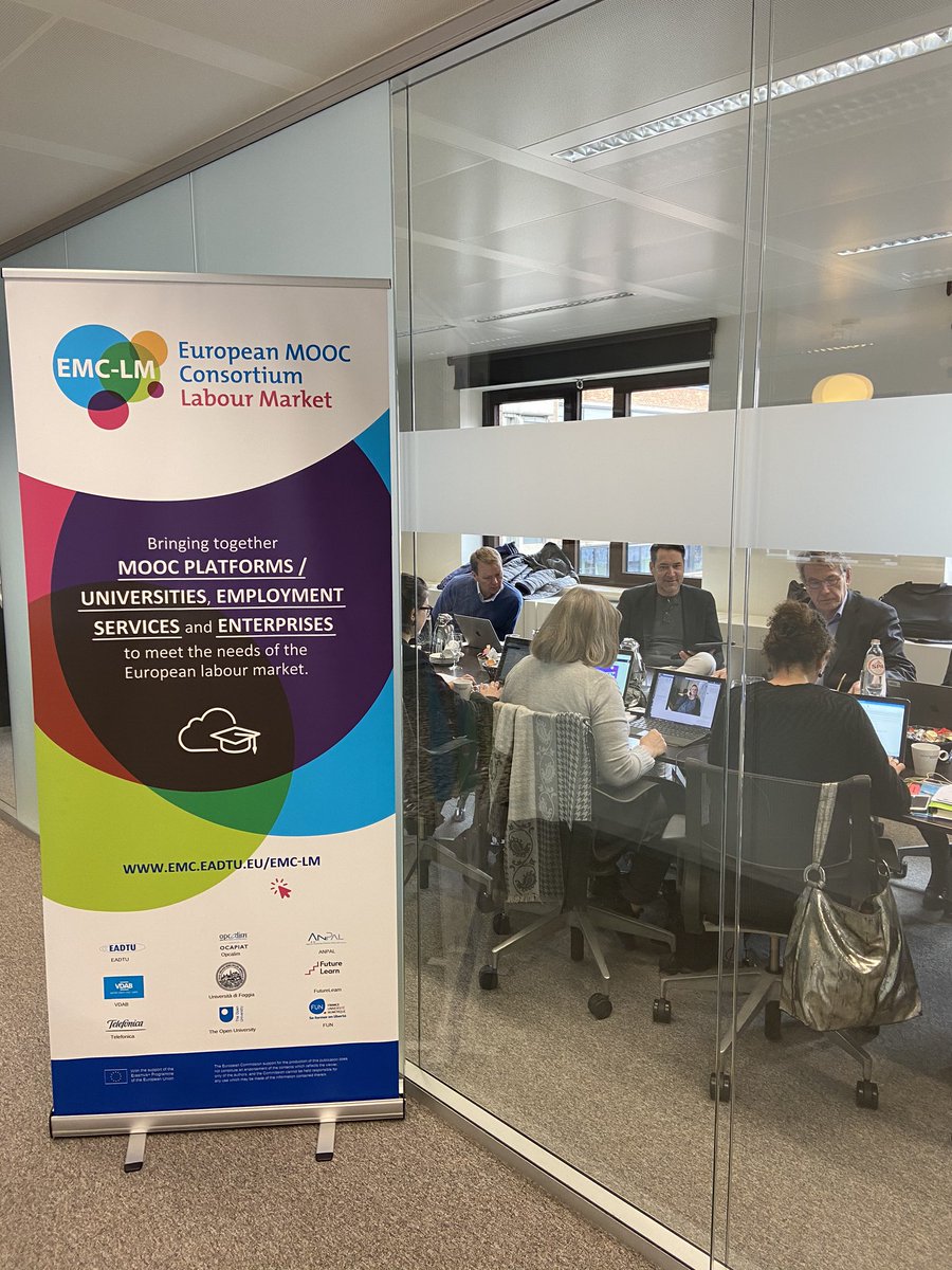 Salentina_in_NL's tweet photo. #EMC_LM partners meeting kicked off today and it has been great up to now! Let’s find out how #MOOC platform, #universities and #employment agencies can contribute to #lifelonglearning and the #labourmarket @EADTU https://t.co/N2zmHEObnX