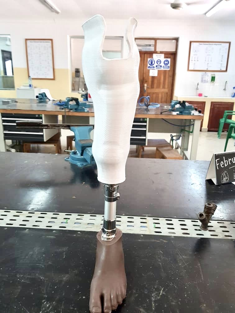niatech's tweet photo. Most recent @CCBRTTanzania client to receive a 3D PrintAbility transtibial device. Soon many refugees from surrounding areas will also receive assistive devices produced by CCBRT with the aid of @niatech NiaFit P&amp;O CAD software. https://t.co/9ehtjv5kNP