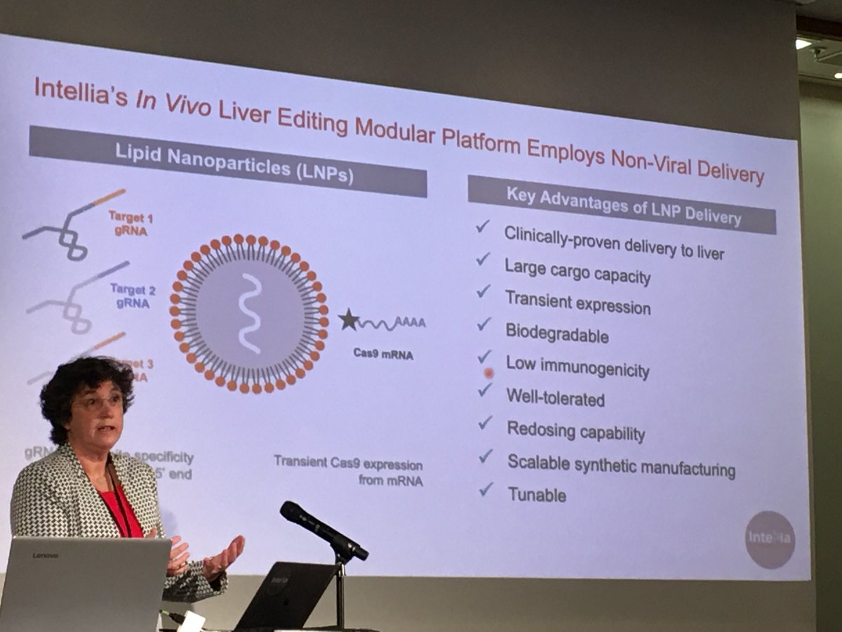 UCLTRO's tweet image. Excellent presentation from @LauraSepplore on Intellia Therapeutics approach for genome editing.
#cellgenetherapy #gbxevents, #translation, #UCLTRO #ATMP