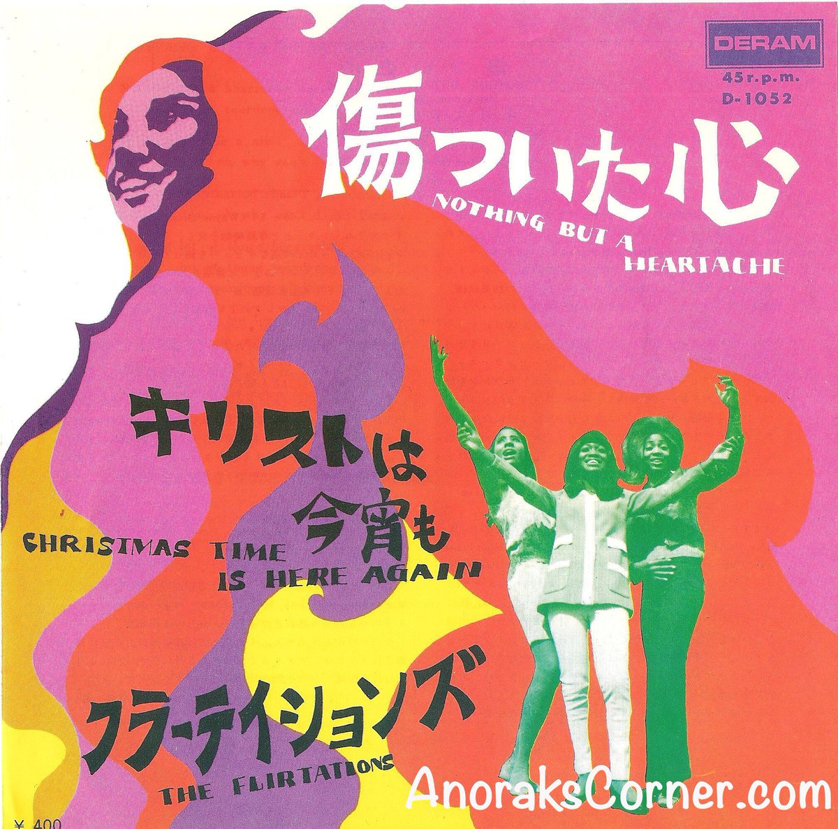 #theflirtations “Nothing But A Heartache” on Japanese #deram 日本盤🇯🇵✊🏽