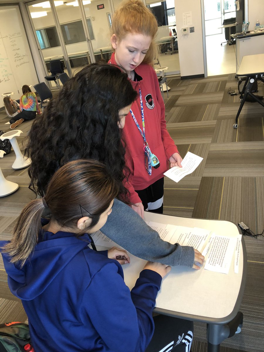 Speech and Debate classes working on putting together a speech to review speech structure. I love doing this activity!