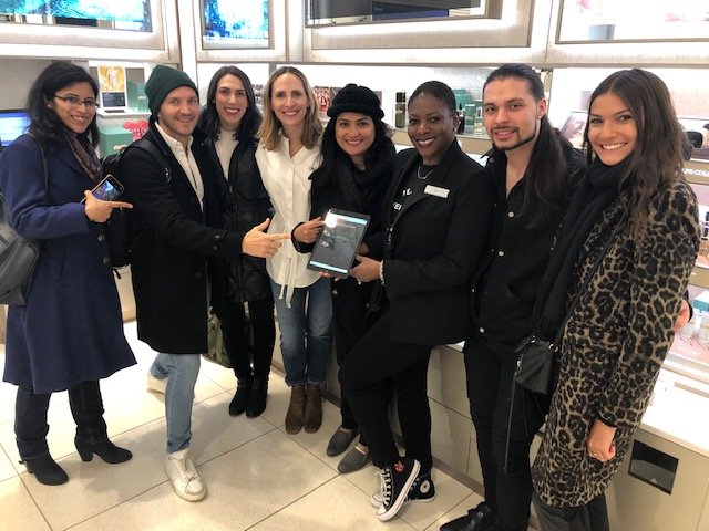 Have you heard about the amazing #LaMer beauty products?  

Connect with your favorite beauty brand with the new Lamer Clienteling App which recommends products based on your skin type

Our team in the pics, Lamer in Nordstrom Store NYC, attending the launch. #clientsuccessstory