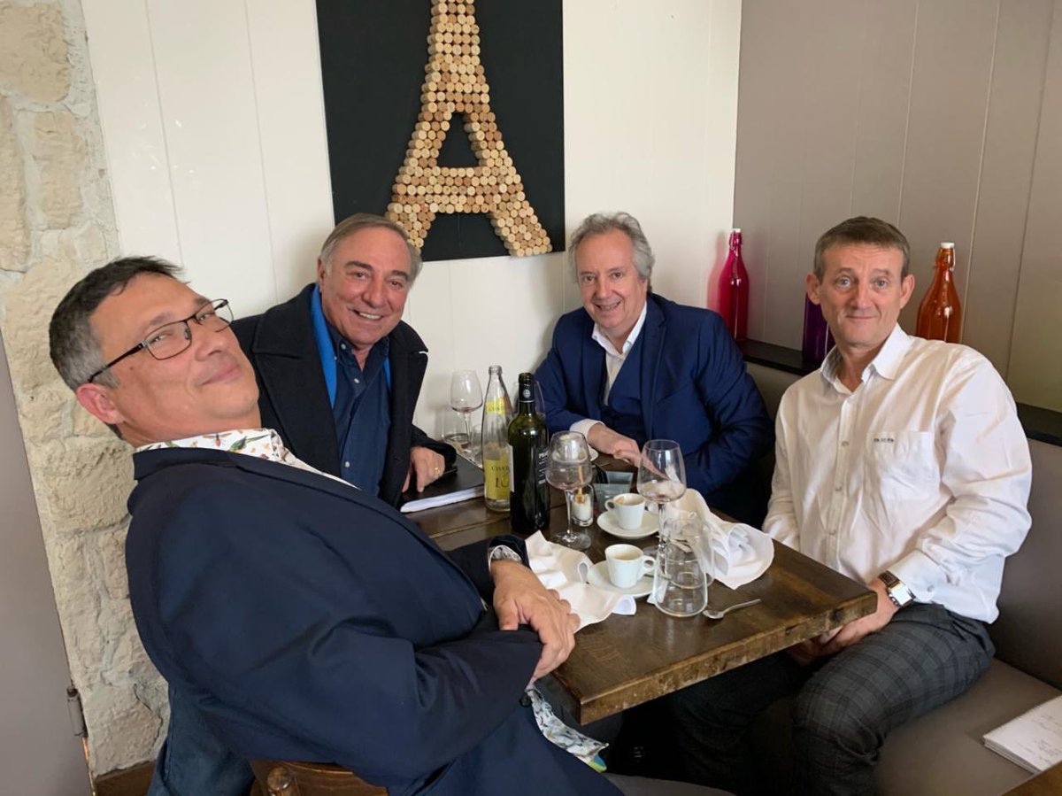 CheopsTechno's tweet image. Déjeuner en présence de notre PDG Nicolas @LEROYFLEURIOT, de Alain Bougrain Dubourg et du staff de la LPO, la Ligue de Protection des Oiseaux et de la faune sauvage en France, une cause qui nous tient à cœur chez CHEOPS TECHNOLOGY ! 

#LPO #CHEOPSTECHNOLOGY #TRIPLEONE