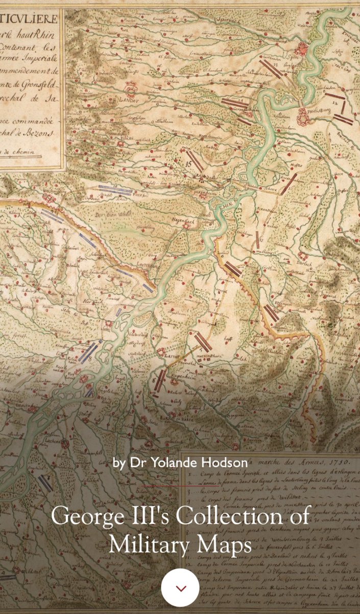 Sam Bromage (@sam_bromage) on Twitter photo If anyone's in need of some #HumpDay procrastination then I can thoroughly recommend getting lost in George III's collection of #military #maps and #prints.
Thanks to <a href="/RCT/">Royal Collection Trust</a> & Dr Yolande Hodson now online at militarymaps.rct.uk
A fascinating collection and a great resource! If anyone's in need of some #HumpDay procrastination then I can thoroughly recommend getting lost in George III's collection of #military #maps and #prints.
Thanks to <a href="/RCT/">Royal Collection Trust</a> & Dr Yolande Hodson now online at militarymaps.rct.uk
A fascinating collection and a great resource!