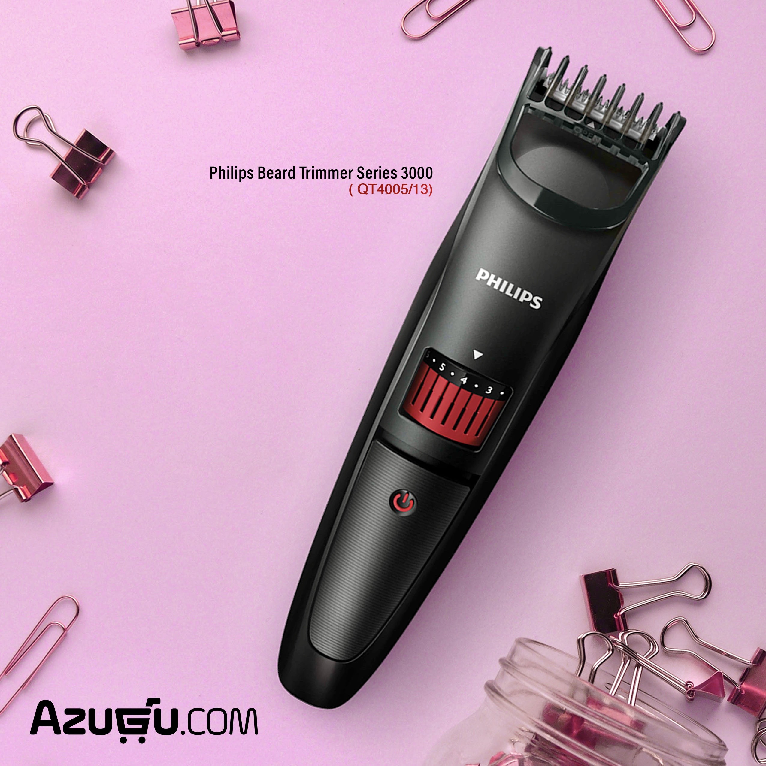 falso técnico Por encima de la cabeza y el hombro Azugu on Twitter: "Style your beard the way you want with this beard  trimmer. ⁣⁣ ⁣⁣ Check out features of this Philips Beard Trimmer Series 3000  (QT4005/13⁣)⁣ &amp; place an order here: