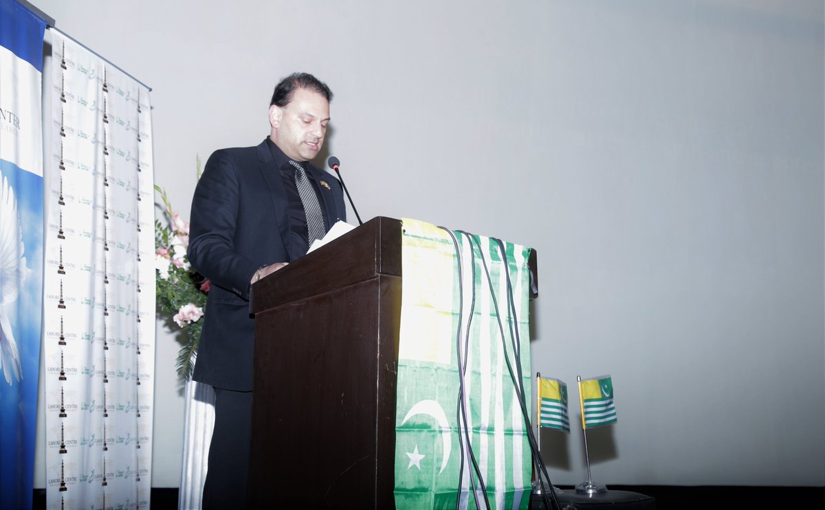 UrbanUnitGop's tweet photo. @ksherdil talks about the atrocities in Kashmir, the increasing numbers of psychological disorders in the Kashmiris and the human rights violations in the valley. @LahorePeace @MPDDPunjab #kashmirconference #KashmirDay https://t.co/WV2FiYz4As