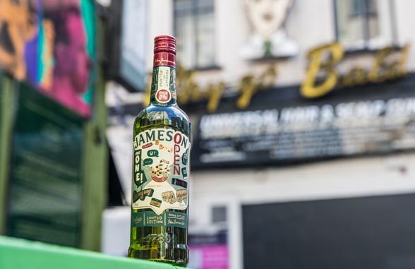 nfcw's tweet photo. Jameson adds NFC tags to whiskey bottles for St Patrick’s Day #nfc #retail #smartbottle https://t.co/vsAA2HrDmo https://t.co/BCmWoyr6K3