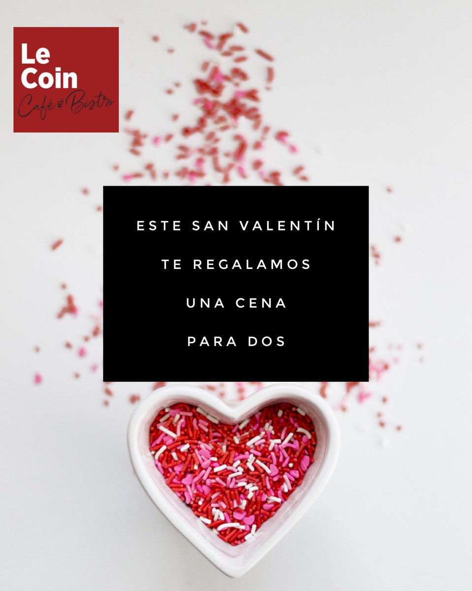 LeCoinCafe's tweet photo. Recuerda que el sorteo se hará el 13 de febrero del 2020. Aprovecha de dejar la pre cuenta en las cajas buzón que están disponibles en todas nuestras tiendas.
Porque queremos estar en todos tus momentos. 
#experiencialecoin #fincalecoin #amor #sanvalentin #valentineday https://t.co/j96X2O5cvi