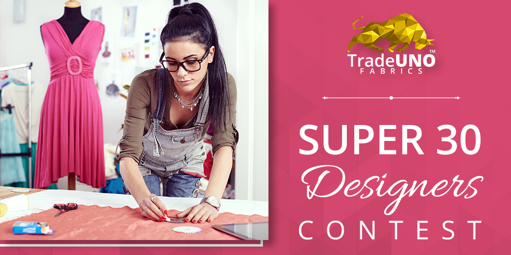 Hello #FashionDesigners, let your #DesignSkills make you win #BigPrizes.
Participate in our #Super30Designers contest, and #3LuckyDesigners will win INR 11,000 each.
#InboxUs for details. 
T&C will be published tomorrow. Watch this space for more information!

#fashiondesigner