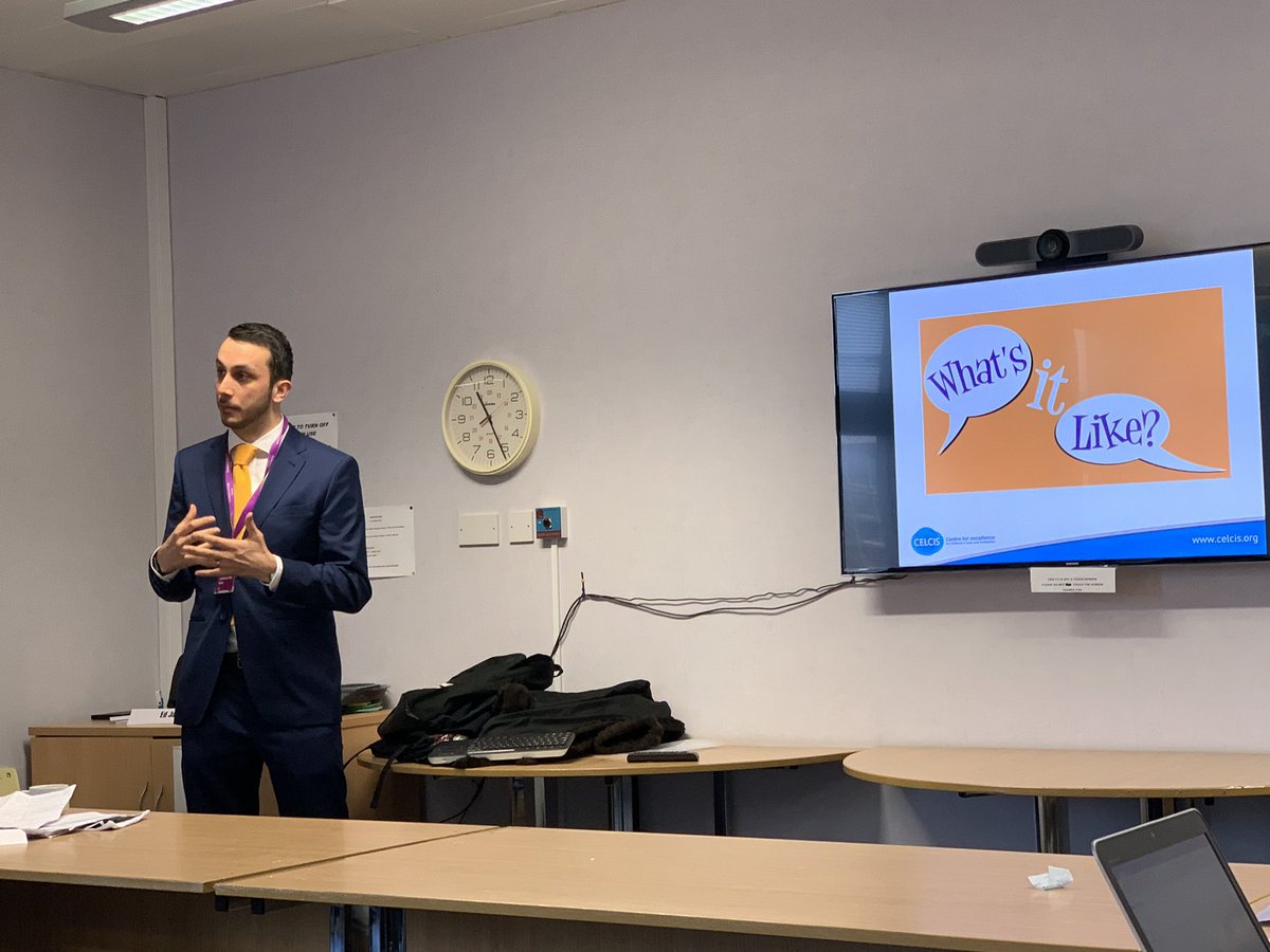 ScIL_NES's tweet photo. @Jimmypaul90 sharing his improvement project and learning through #ScILc13 with @TheIHI as part of the strategic partner meeting - great learning and improvement! https://t.co/142MsLffHu