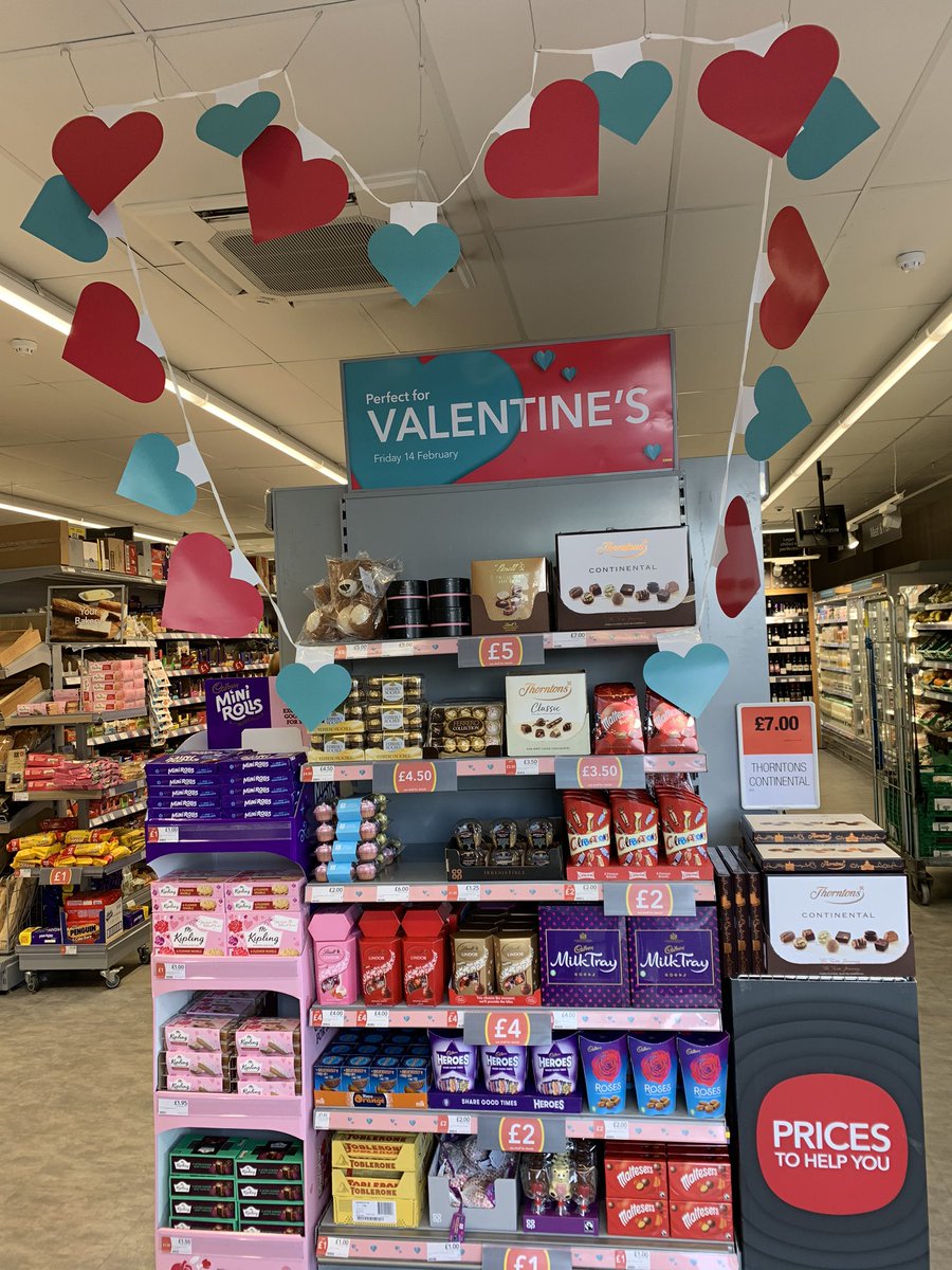 CossansSharon's tweet photo. Valentine’s Day set up @portlethen https://t.co/wrnfZIyqzj