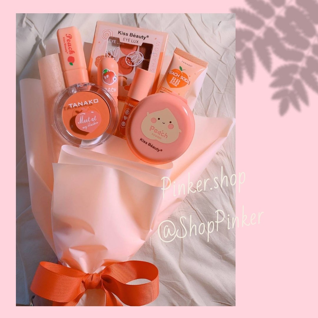 ShopPinker's tweet photo. ของขวัญวันวาเลนไทน์💓 350฿
ช่อเซทเครื่องสำอางสีพีช ผูกโบว์น่ารัก
🌹ลิปมันบำรุงปาก
🌹พาเรทตา 9 เฉดสี
🌹ลิปพีชแบบแท่ง
🌹ลิปพีชจุ่มแมท
🌹BB soda ปกปิดบางเบา
🌹แป้งพีชเบาบาง
🌹บรัชสีพีช
📦ส่งแบบใส่กล่อง
J&amp;T 50฿ EMS 60฿
#ของขวัญวาเลนไทน์ 
#เครื่องสําอางราคาถูก 
#ValentinesDay https://t.co/qerXycnA0V