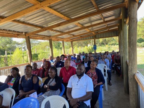 Sanivation's tweet photo. Our team talking about their heroes as the closing speech at this month all hands meeting. #heroesareeveryone https://t.co/Xuwl4fW53G