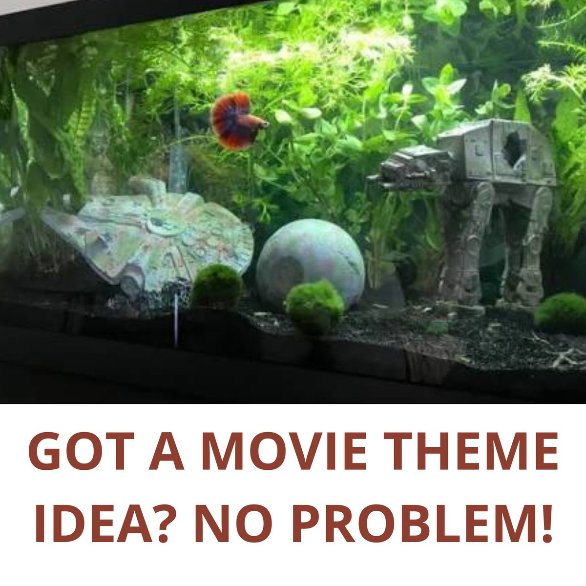 Nairobipethouse's tweet photo. #TankDecor

Inspired by your favorite movies? Use it to decorate your aquarium.

DM/Inbox or call us for help! +254-788-346595 today!
#NairobiPetHouse #aquariumdecor #decorations #installation https://t.co/Zh3clVskGm